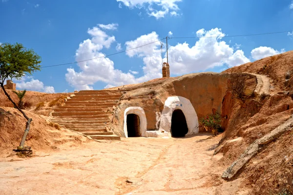 Casa Troglodyte — Fotografie, imagine de stoc