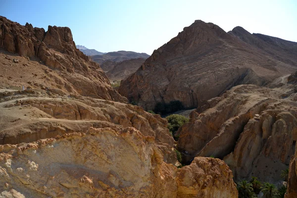 Spectaculaire canyon mides - Tunesië, Afrika — Stockfoto