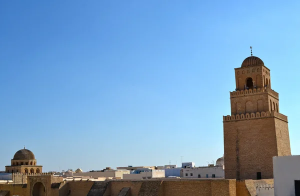 Wielkiego Meczetu w kairouan - Tunezja, Afryka — Zdjęcie stockowe