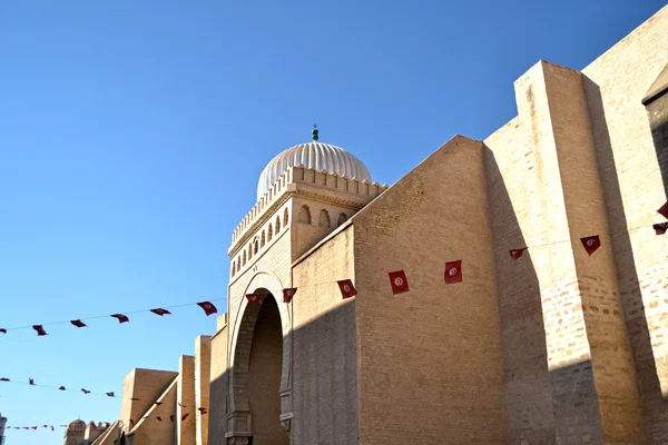 A nagy mecset Kairouan - Tunézia, Afrika — Stock Fotó