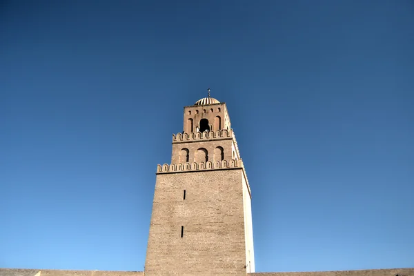 Wielkiego Meczetu w kairouan - Tunezja, Afryka — Zdjęcie stockowe