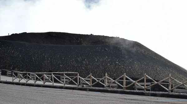Etna - antik kraterler — Stok fotoğraf