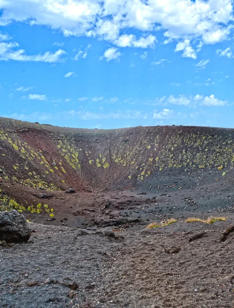 Etna - kraterów — Zdjęcie stockowe