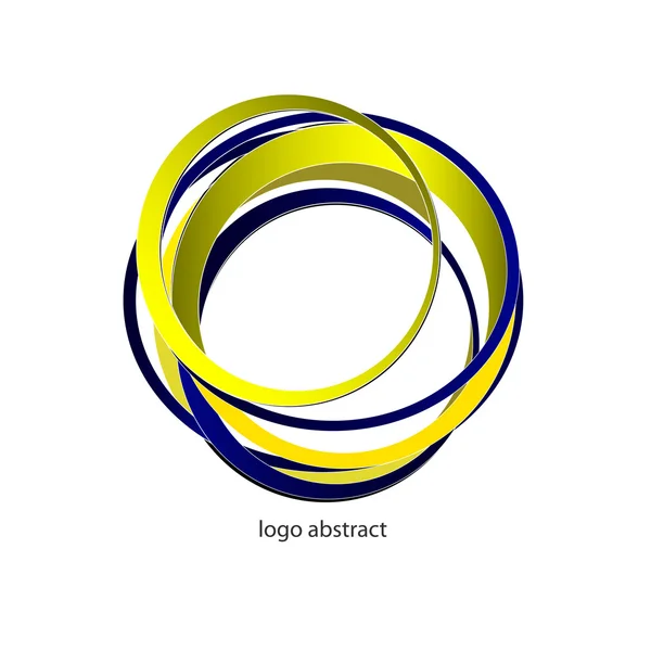 Logo - abstract circle — Stock Vector