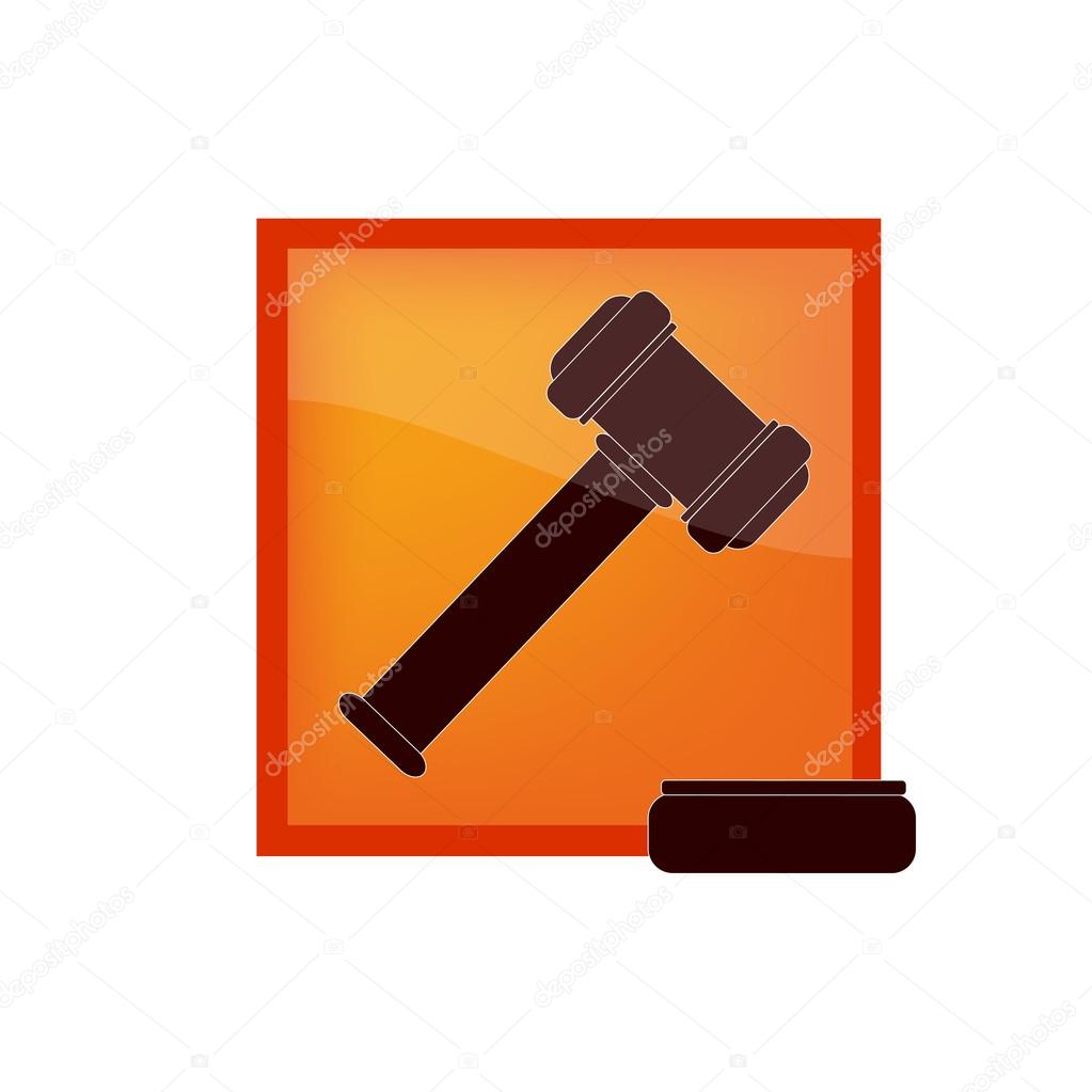 Icon - hammer of the court of justice
