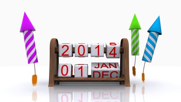 2015, 3D — Video Stock