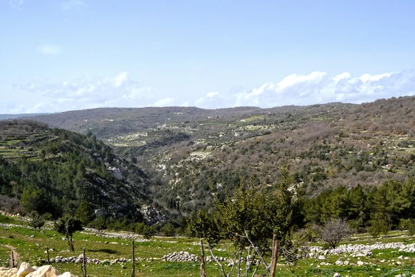 Landschap, palazzolo acreide — Stockfoto