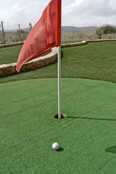 Mini-golf — Stockfoto