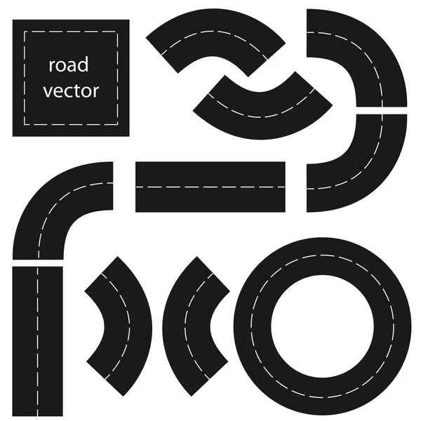 El camino — Vector de stock