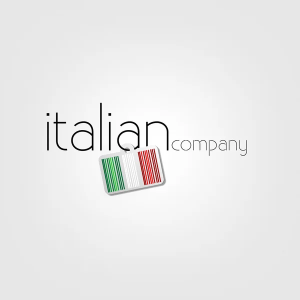 Empresa italiana — Vector de stock