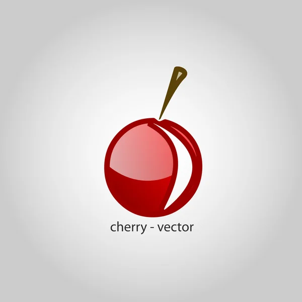 Cereza — Vector de stock