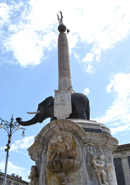 Catania központjában — Stock Fotó