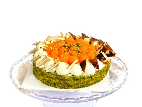 Torta al pistacchio — Foto Stock