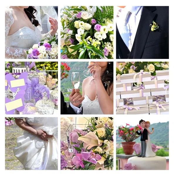 Kleine details voor een romantisch huwelijk — Stockfoto