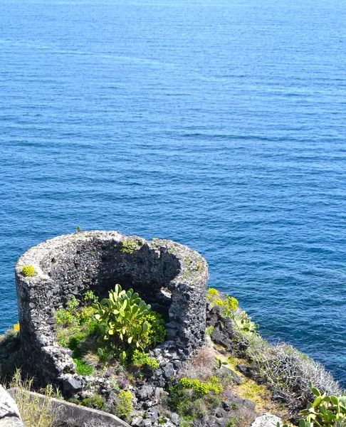 Klippiga kusten av Sicilien — Stockfoto