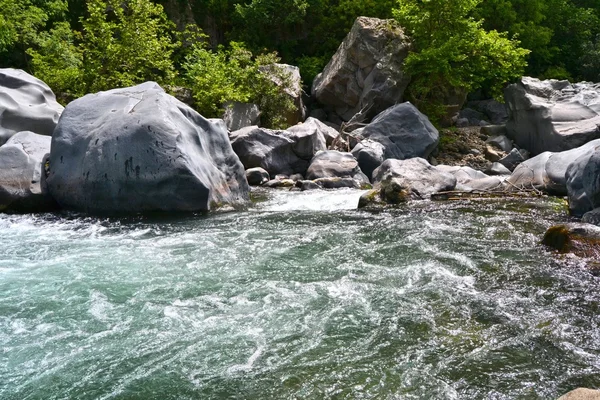 Alcantara Gorges — Stock Photo, Image