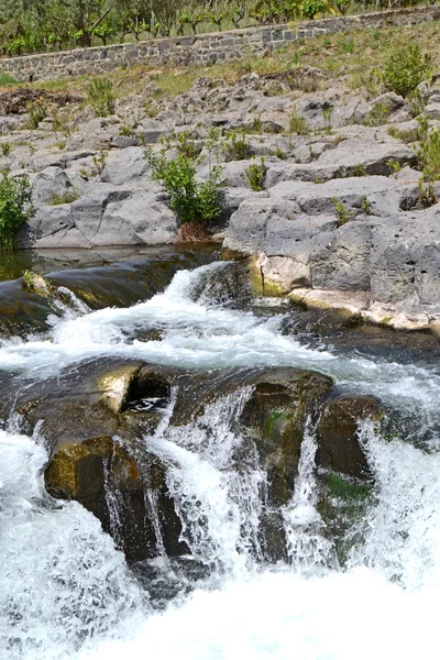 Alcantara Gorges — Stock Photo, Image