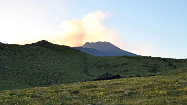 Volcán Etna — Foto de Stock