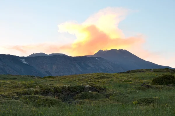 Vulcão etna — Fotografia de Stock