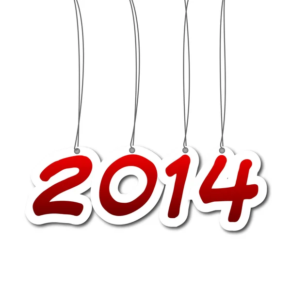 Nieuwjaar - 2014 — Stockvector
