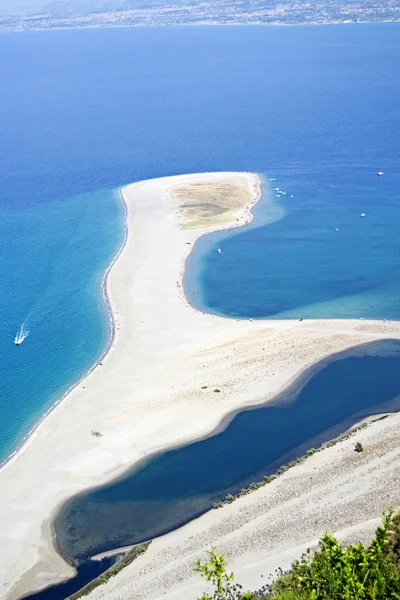 Lagunen tindari — Stockfoto