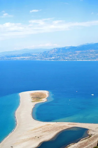 Lagoon Tindari — Stock Photo, Image