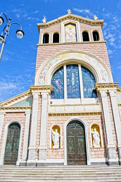 Santuario de Nuestra Señora de Tindarys — Foto de Stock