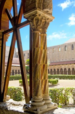 Cloister Monreale Katedrali