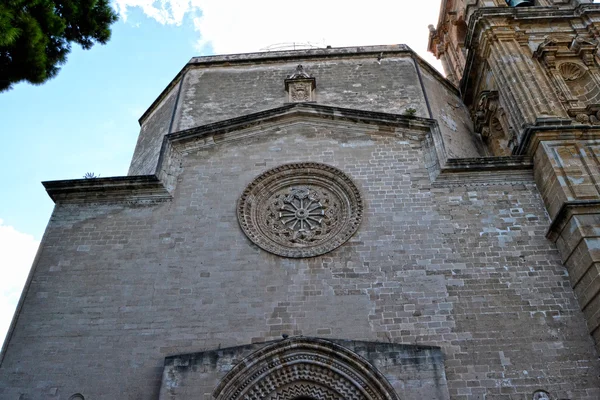 Exterior detail of the Church of Trapani — Stock Photo, Image