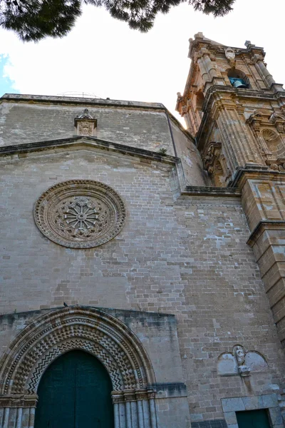 Detalhe exterior da Igreja de Trapani — Fotografia de Stock