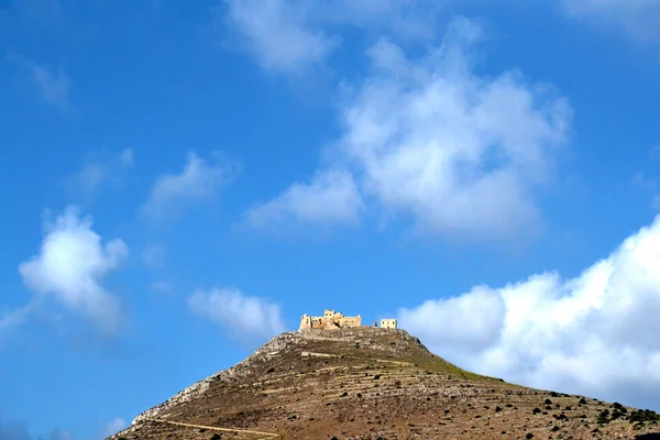 Castelo na ilha de Favignana — Fotografia de Stock