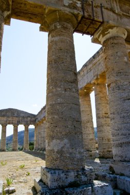 Antik tapınak segesta Vadisi
