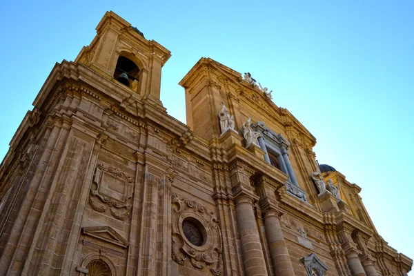 Iglesia del centro histórico de Marsala — Foto de Stock