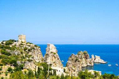 Tuna scopello - Sicilya'nın sahil