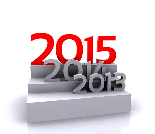 Nowy rok 2015 — Zdjęcie stockowe