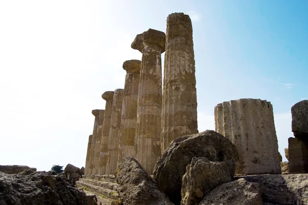 Dolina świątyń, agrigento — Zdjęcie stockowe