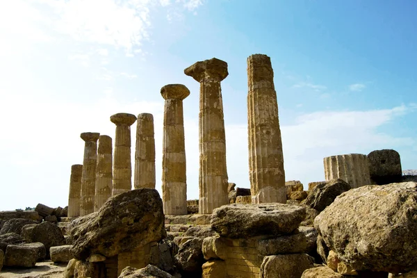 Vale dos Templos, Agrigento — Fotografia de Stock