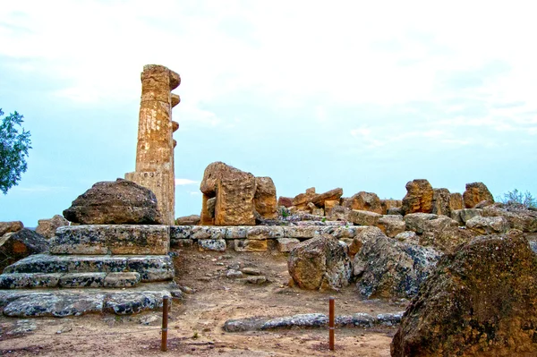 Dolina świątyń, agrigento — Zdjęcie stockowe