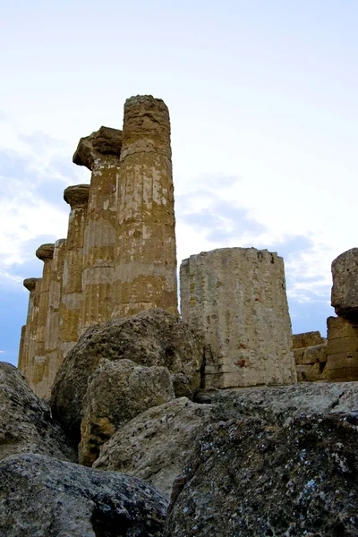 Vadi tapınaklar, agrigento — Stok fotoğraf