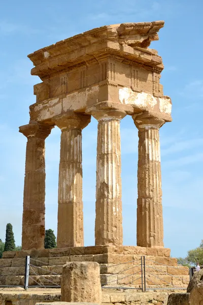 Temple of the Dioscuri — Stock Photo, Image