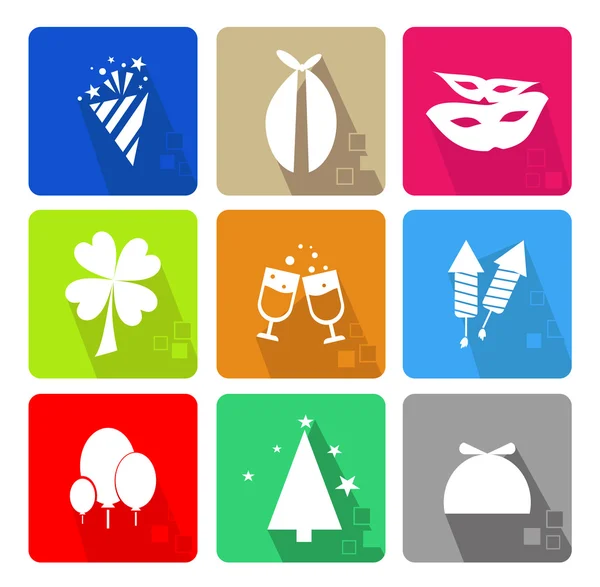 Icons set — Stock Vector