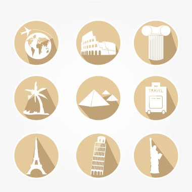 touring Icons set