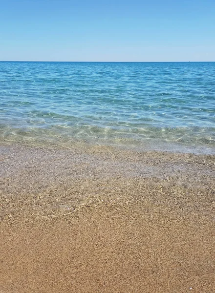 Crystalline Sea Gulf Orosei Sardinia — Fotografia de Stock