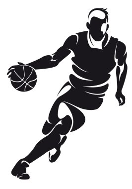 basketbolcu, siluet