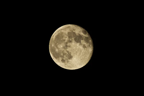 Lua Cheia - amarelo — Fotografia de Stock