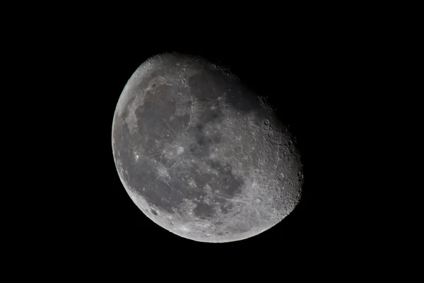 3/4 Hight Resolution Moon — Stock Photo, Image