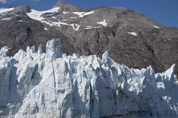 Majorie παγετώνας μέσα glacier Δάφνη εθνικό πάρκο στην Αλάσκα — Φωτογραφία Αρχείου