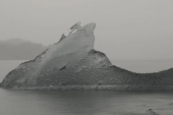 Icebergs da geleira North Sawyer no braço Tracy no Alasca — Fotografia de Stock