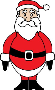 Noel Baba vektör