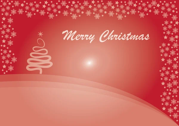 MERRY CHRISTMAS การ์ด — ภาพเวกเตอร์สต็อก